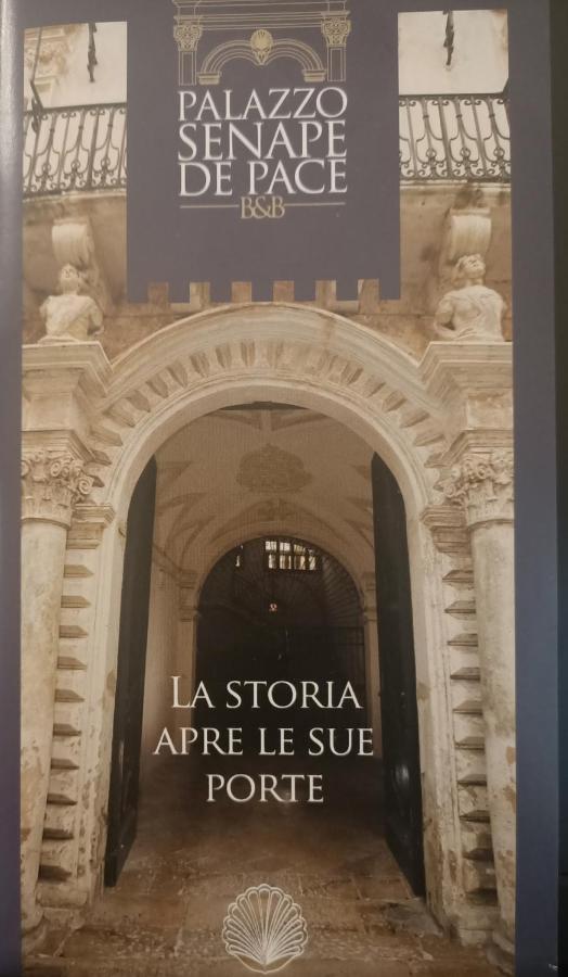 갈리폴리 Palazzo Senape De Pace B&B 외부 사진